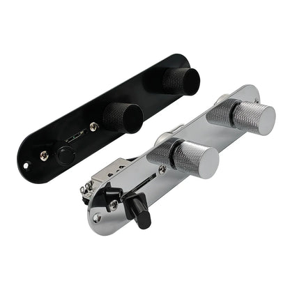 PHRILM Pre-Wired TL Control Plate - 3-Way Guitar Wiring Harness with Volume & Tone Knobs
