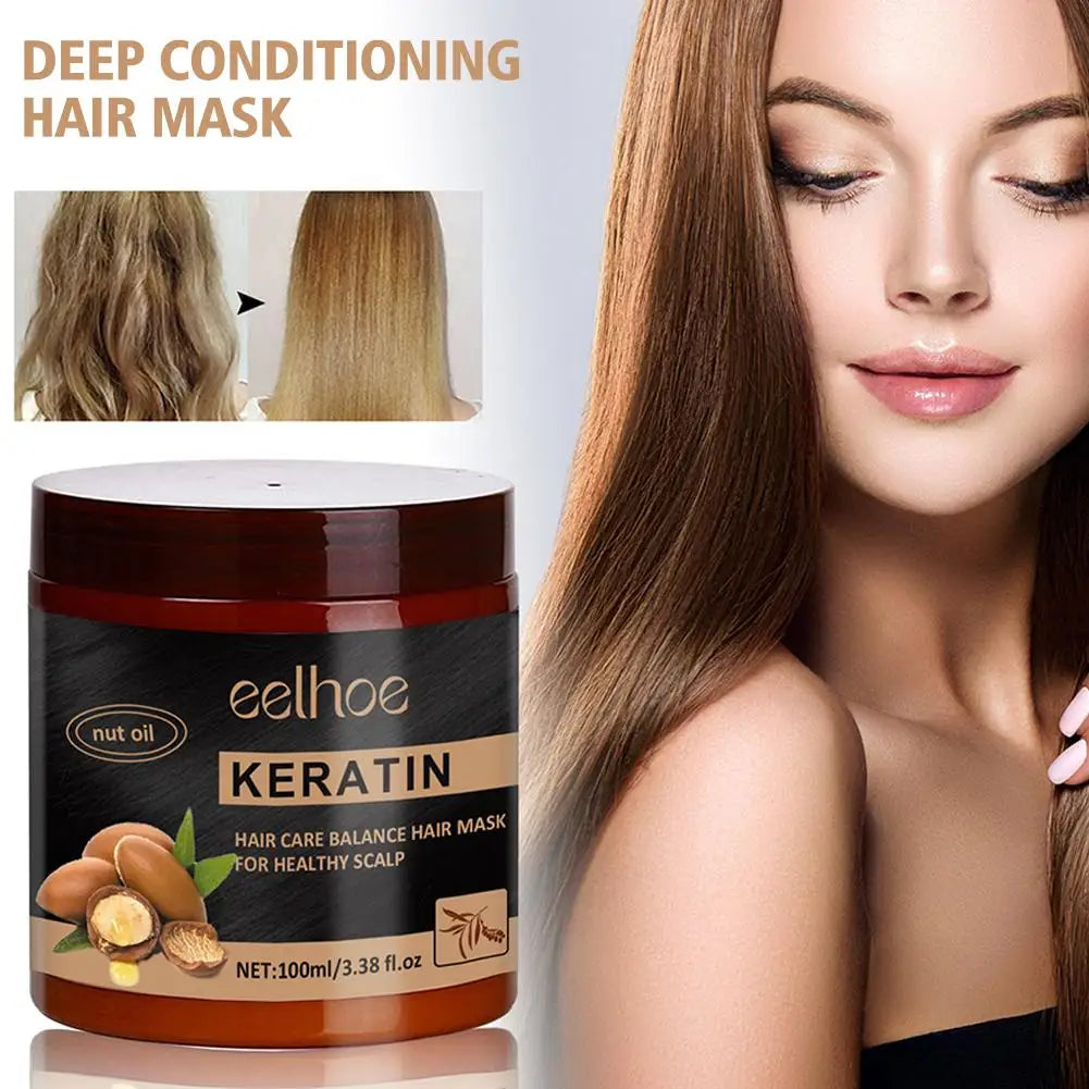5/1pcs K18 Leave-In Molecular Keratin Repair Hair Mask – Deep Treatment to Soften & Restore Damaged Hair and Scalp