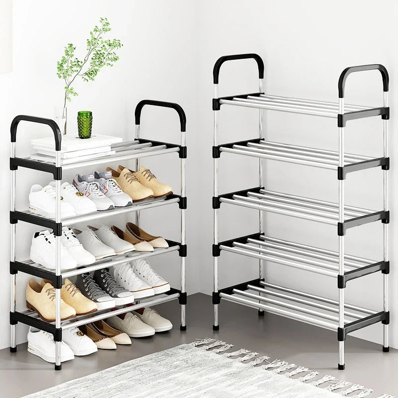 Multi Layer Shoe Rack - 3-7 Tier Dustproof Space Saving Storage Cabinet for Entryway & Home Shoe Organization