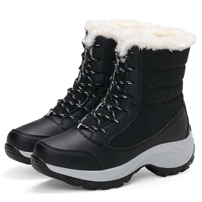 Women’s Snow Boots – Waterproof Fur-Lined Winter Ankle & Platform Boots, Non-Slip Wedges and Thigh-High Options