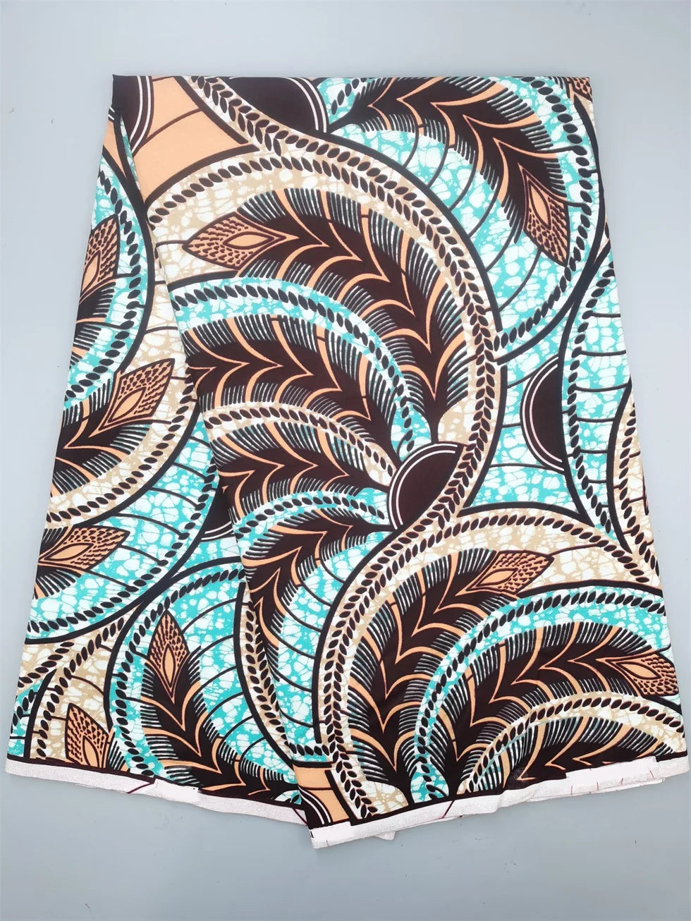 New Nigerian African Wax Fabric - 100% Cotton Real Wax Ankara Print High Quality Original Pagne Material