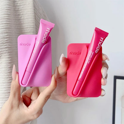 Rhode Long-Lasting Lip Gloss Holder - Magnetic Snap-On Lipstick Case for MagSafe Phone Clips