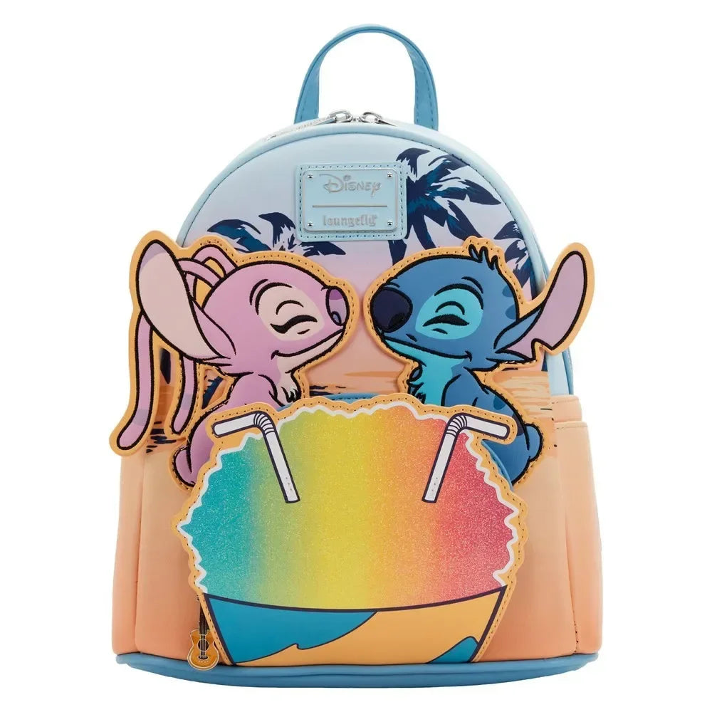 Princess Castle Series Belle Bag – Women’s Double Strap Shoulder Handbag & Girls’ Backpack, Beauty Stitch Design