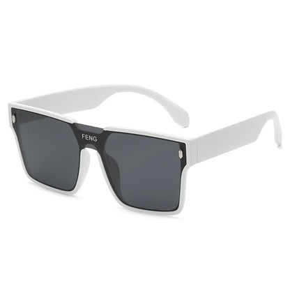 Luxury Vintage Square Sunglasses – Fashion Designer UV400 Sunshade Eyewear for Women & Men