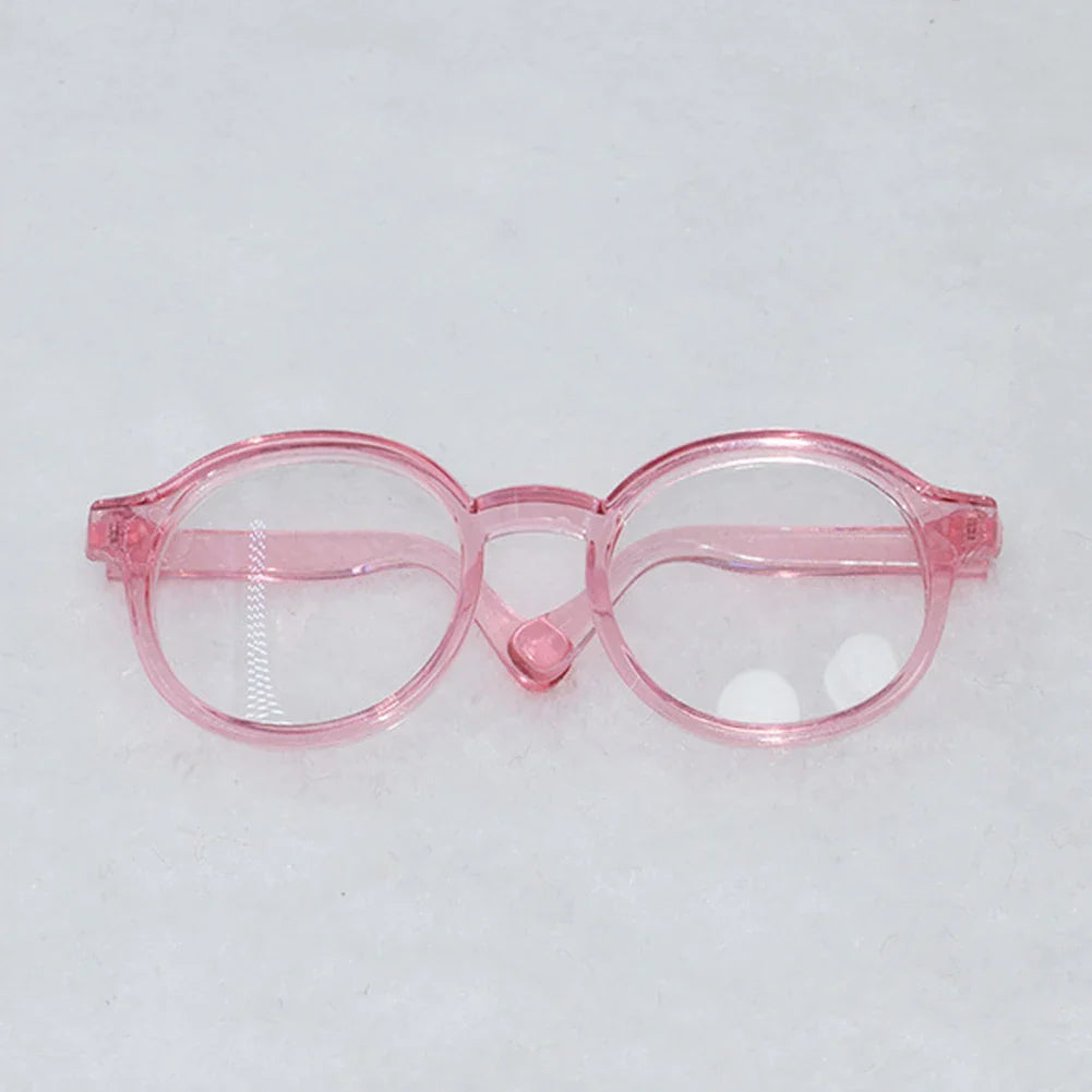 Labubu Doll Glasses – Cute Plastic Accessory for 10/15cm Cotton & Ropa Dolls