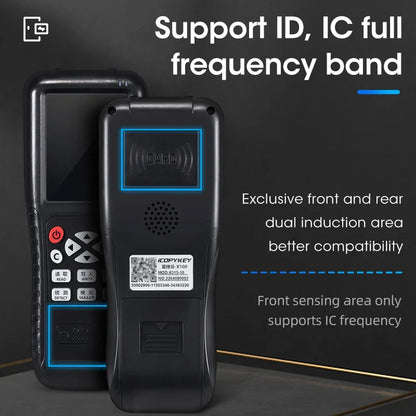 RFID Reader & Writer | Key Card Programmer, NFC Copier & Decoder with Mobile App