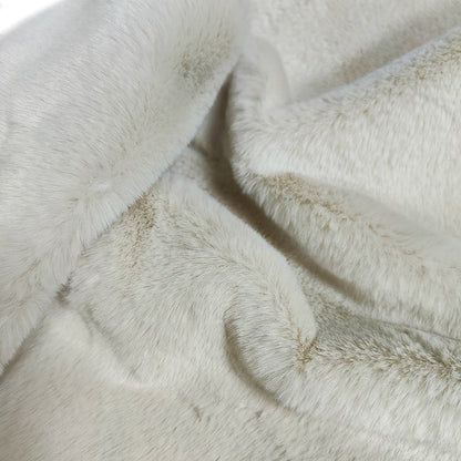 Sewbato Super Soft Artificial Rabbit Fur Fabric – 50x50cm Plush DIY Garment & Craft Material