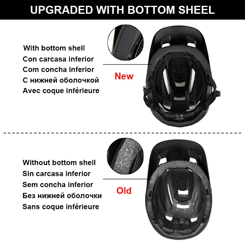 SUPERIDE Outdoor Cycling Helmet - Breathable Ultralight XC MTB Bicycle Helmet, Integrally-Molded Mountain & Road Bike Safety Gear