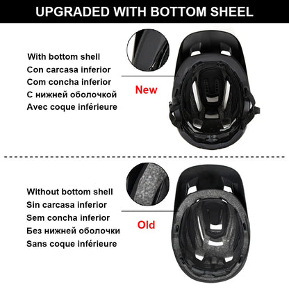 SUPERIDE Outdoor Cycling Helmet - Breathable Ultralight XC MTB Bicycle Helmet, Integrally-Molded Mountain & Road Bike Safety Gear
