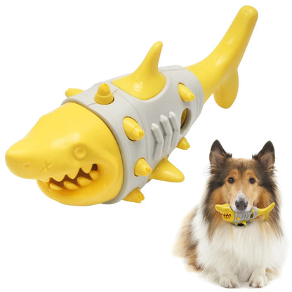 Dog Chew Sound Ball Toys - Interactive Treat Dispensing Teeth Cleaning & Training Pet Toy