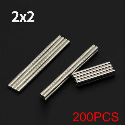 N35 Neodymium Round Magnets - Super Strong Permanent Fridge Magnets for DIY Crafts and Projects