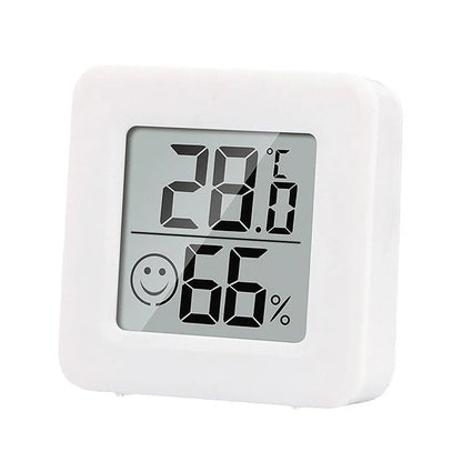 LCD Digital Thermometer Hygrometer - Indoor Temperature & Humidity Monitor Sensor Gauge for Home