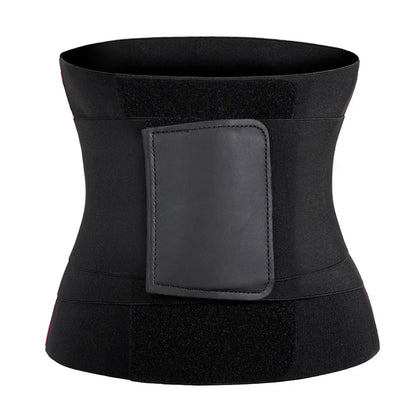 Waist Cincher Belt — Tummy Control Body Shaper with Triple Wrap Corset, Workout Sweat Band & Gym Slimming Girdle