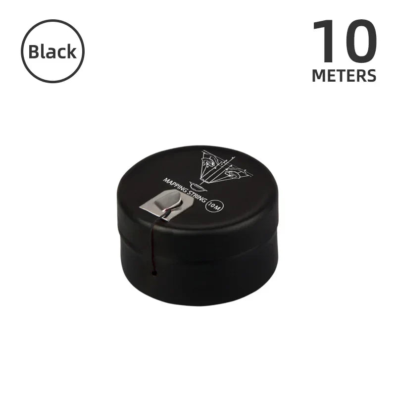 Microblading Eyebrow Mapping String - 10/20M Pre-Inked Brow Mapping Thread Marker for Permanent Makeup Tattoo Design