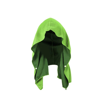 Cooling Hoodie Towel - Instant Evaporative Cooling Head & Neck Towel for Sports and Fitness