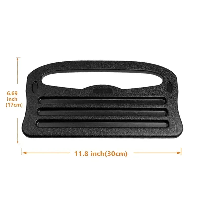 Portable Car Laptop Desk Mount Stand — Steering Wheel Tray Table for Work, Dining & Drinks