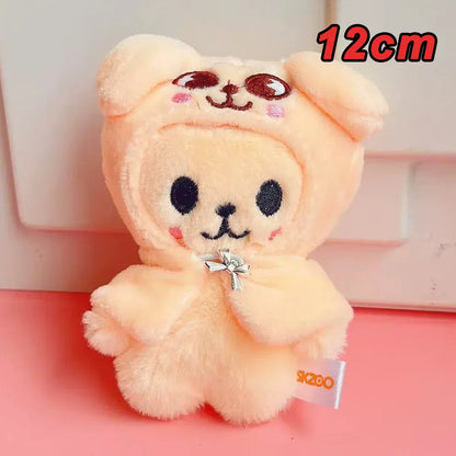 310style Skzoo Plush Pencil Case – Kawaii Kpop Stray Wolf Stuffed Animal Toy, Cartoon Plush Doll for Kids Gift
