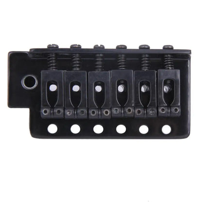 6-String Guitar Bridge Saddle Tailpiece — Tremolo Bridge for Strat SQ ST Electric Guitars, Standard Guitar Accessory