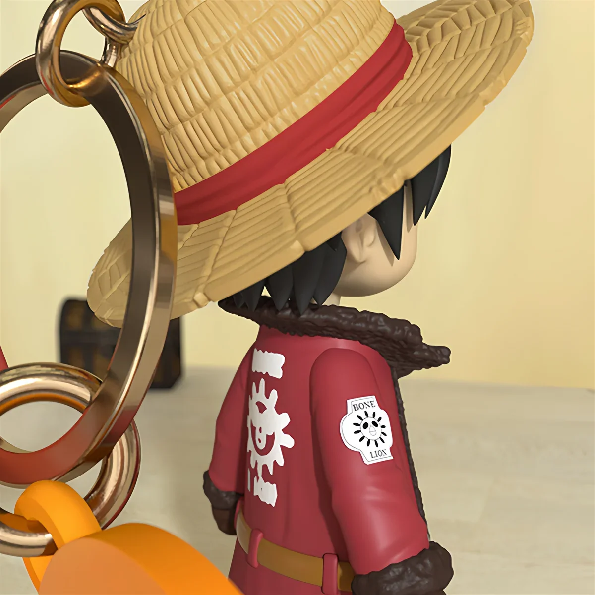 One Piece Anime Keychain Figures - Luffy Chopper Cartoon Bag Ornaments Kids Birthday and Holiday Gifts