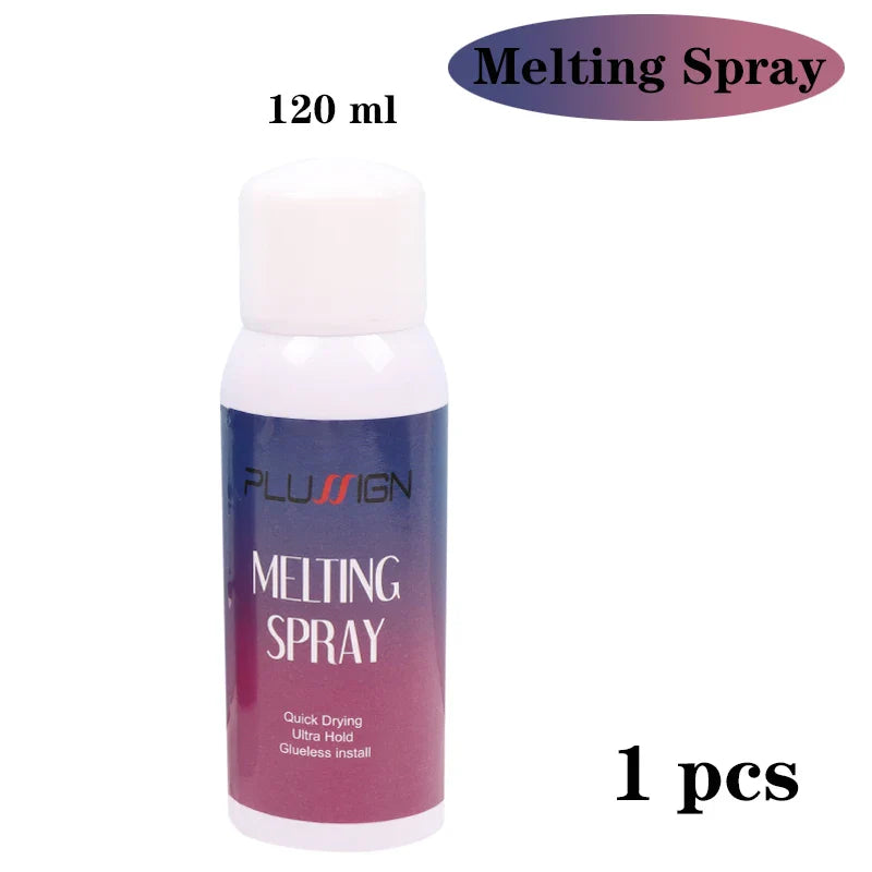 120ml Lace Melting Spray – Seamless Finish Glue, Invisible Hair Adhesive for Lace Wigs, Strong Hold