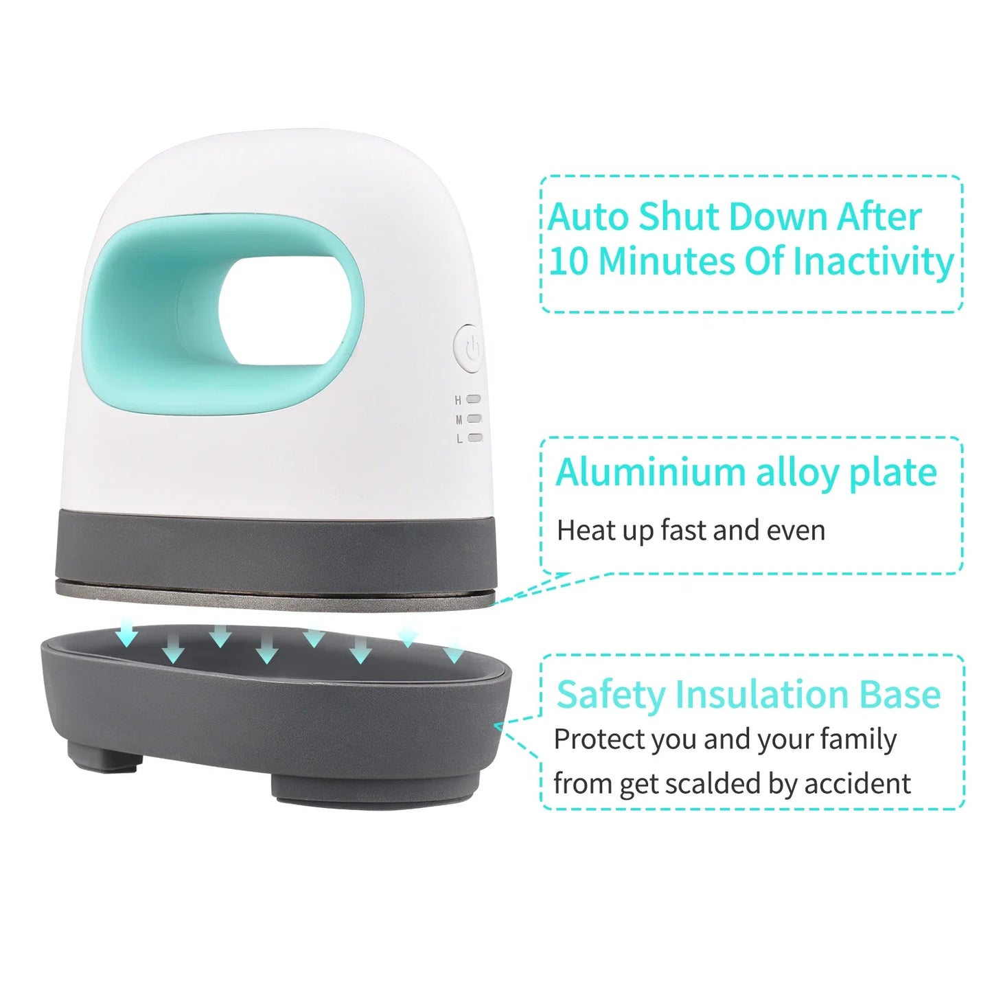 Portable 220V Mini Heat Press Machine – DIY T-Shirt & Vinyl Transfer Press for EU Plug