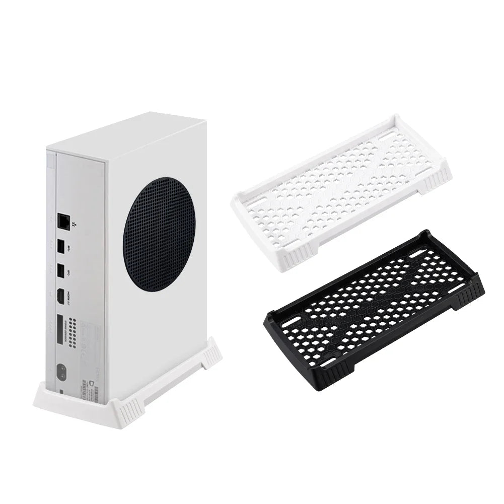 Xbox Series S Vertical Stand with Cooling Vents – Console Holder & Cooling Base
