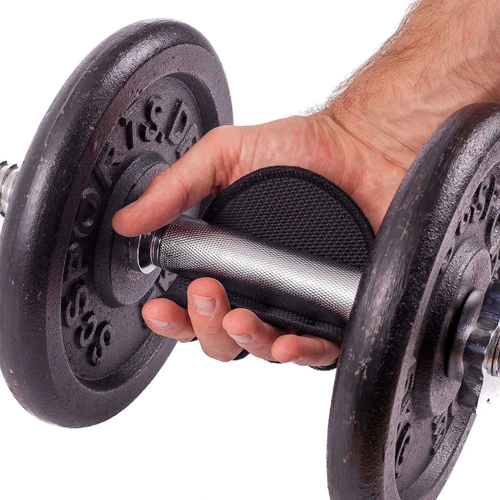 Half-Finger Gym Fitness Gloves – Palm Protectors for Weightlifting, Dumbbell Grips & Workout Training