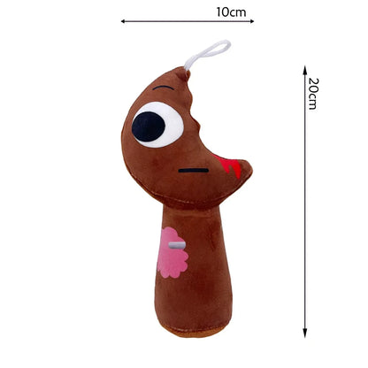 Sprunki Plush Toy Set Soft Cartoon Stuffed Animal Plush Dolls Collectible Fan Gift for Birthdays & Christmas