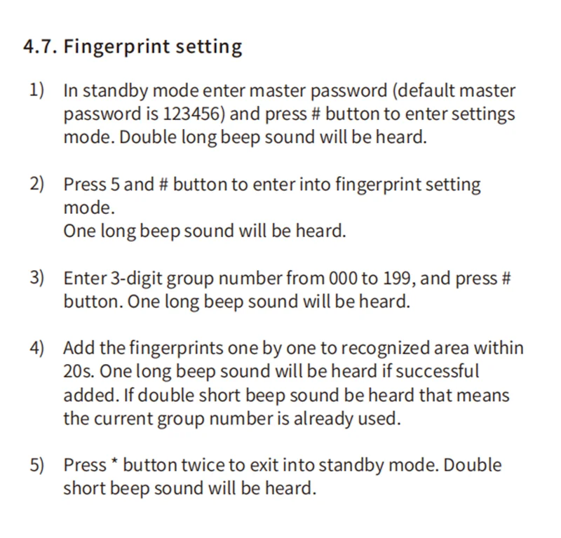 Fingerprint 5-in-1 WiFi Video Doorbell — Tuya Smart 1080P Touch Intercom System for Home Security