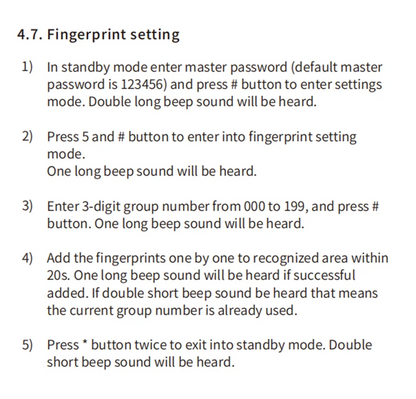 Fingerprint 5-in-1 WiFi Video Doorbell — Tuya Smart 1080P Touch Intercom System for Home Security