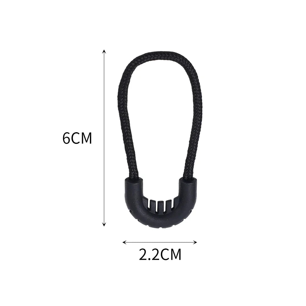 Replacement Zipper Puller — Bag, Suitcase, Backpack & Tent Zip Slider Clips and Accessories