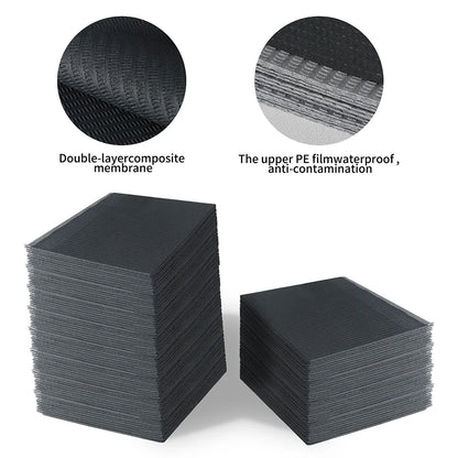 25/50/100PCS Disposable Tattoo Clean Pads - Waterproof Paper Tablecloths & Double Layer Sheets for Tattoo Accessories