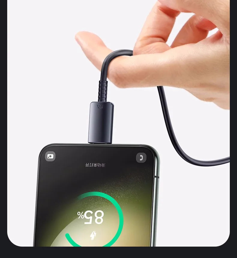 NNBILI 45W PD Fast Charging USB-C to USB-C Cable — Compatible with Samsung Galaxy S24/S23 Ultra/S22/S21/S20, Note20, A54/A53