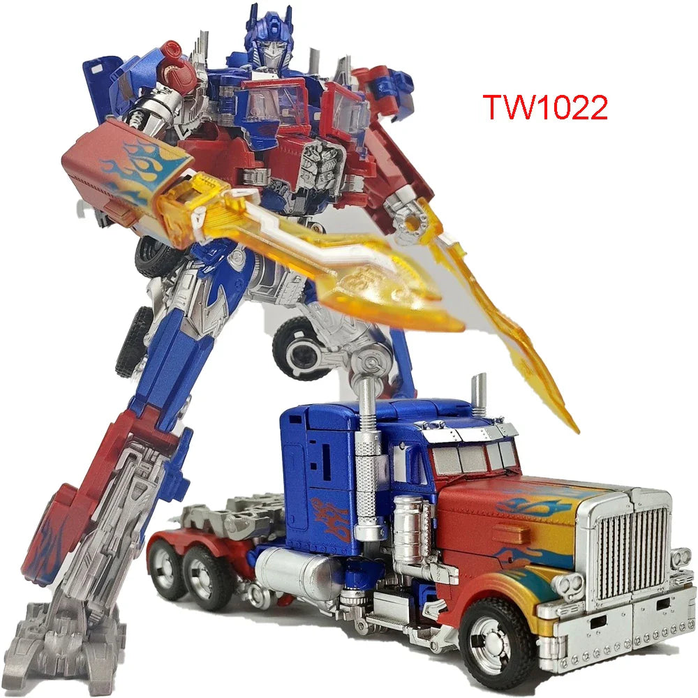 Baiwei Shockwave Transformation Toys – Sentinel Prime TW1024, Ironhide TW1026 & Bumblebee TW1025 Robot Figures TW1028/TW1030