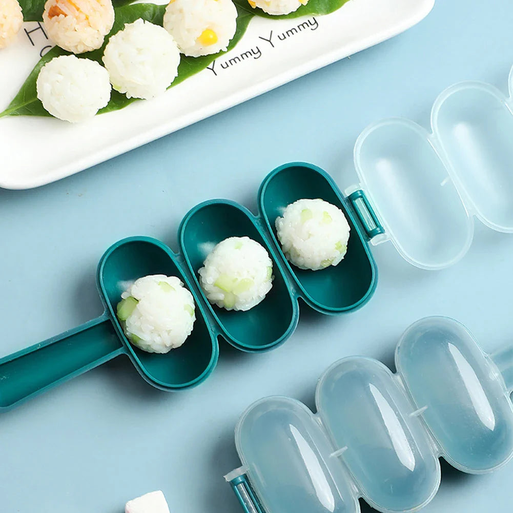 Creative Rice Ball Mold - Make Fun DIY Sushi for Kids with 1PC Sushi Maker Rice Mold (6.892.761.18 inches)