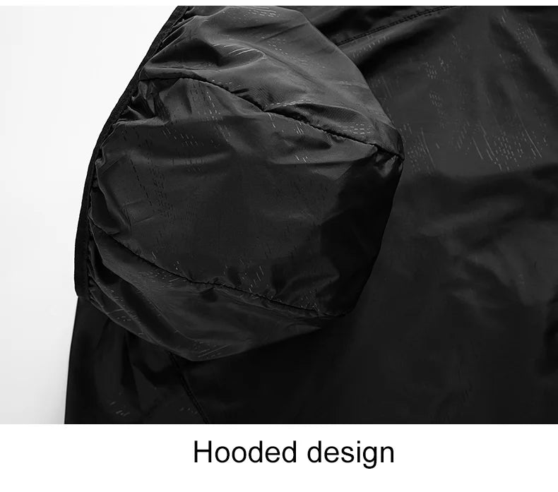 LNGXO Waterproof Hiking Jackets for Men & Women – Sun Protection Windbreaker, Camping, Climbing, and Outdoor Rain Coat, Unisex Portable Gear