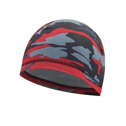 Summer UV Protection Ice Silk Skull Cap - Quick Dry Helmet Liner Hat for Men & Women, Cycling Running Workout Stretch Beanie