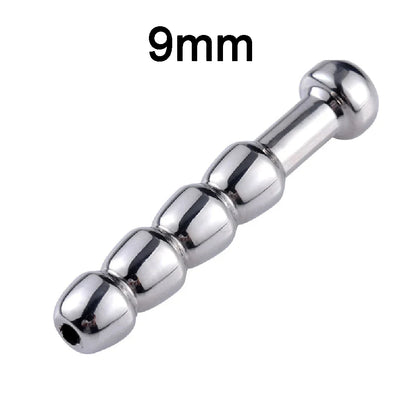 28-Piece Stainless Steel Urethral Sound Set – Hollow Urethra Dilator & Male Stimulation Chastity Toy