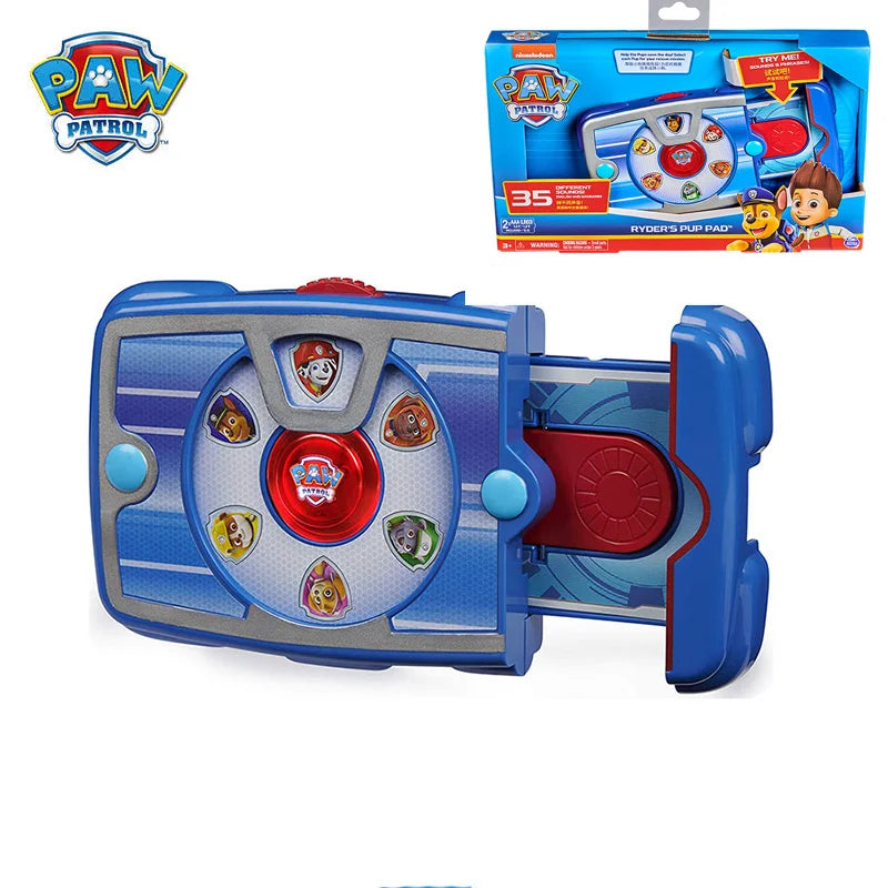 PAW Patrol Ryder Pup Pad Mission Launcher Toy - Rescue Team Sounding Tablet Kids Role Play Toy