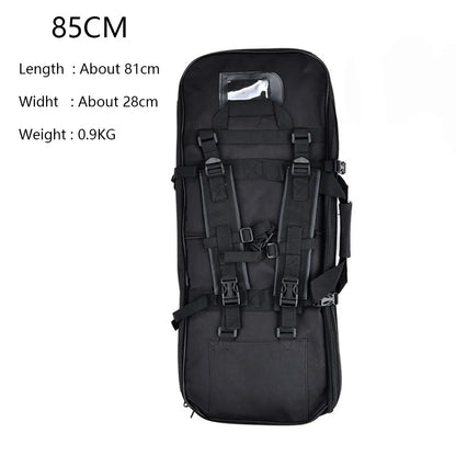 Rifle Bag Backpack - 85cm, 95cm, 115cm Gun Case, Sniper Carbine Airsoft Shooting Carry Shoulder Bags for Hunting Accessories