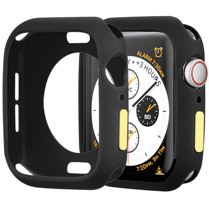 Silicone Protective Case for Apple Watch Series & Ultra - Shockproof Cover for 38mm–49mm Models