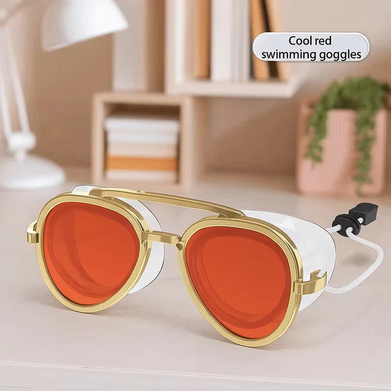 Adjustable Silicone Sun Protection Glasses - Outdoor Travel & Surfing Eyewear for Men and Women