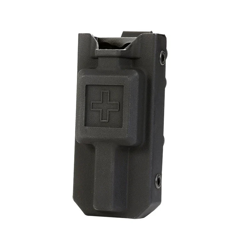 Outdoor EMT Tourniquet Storage Pouch - Nylon Medical Gear Holder for Molle Survival Kits