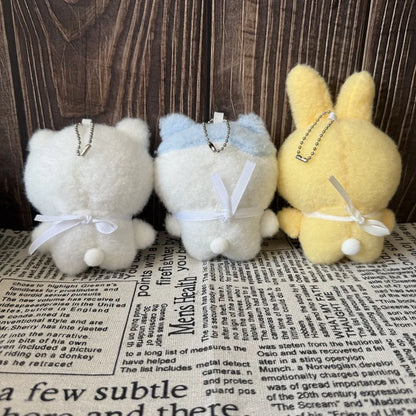 Cute Furry Usagi Hachiware Plush Doll - High Quality Cartoon Toy Friend Gift