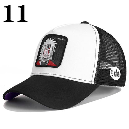 Dragon Ball Anime Baseball Cap - Goku Vegeta Buu Mesh Hip Hop Hat for Summer Casual Wear