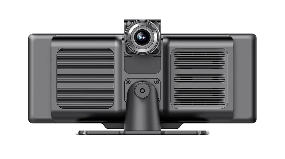 10.26" 4K Dash Cam Car Mirror — Wireless CarPlay Android Auto GPS Multimedia Rearview Camera Dashboard Monitor