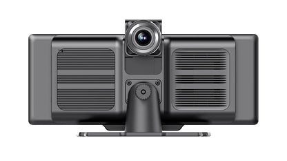 10.26" 4K Dash Cam Car Mirror — Wireless CarPlay Android Auto GPS Multimedia Rearview Camera Dashboard Monitor