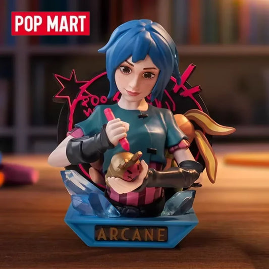 POP MART League of Legends Arcane Blind Box - Kawaii Anime Mystery Bag Surprise Action Figure Collectible Toy