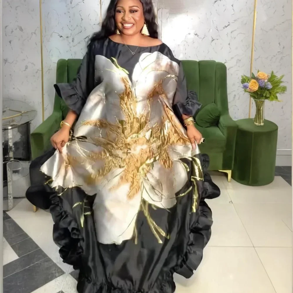 African Dresses for Women - 2026 Traditional Dashiki Ankara Maxi Gown, Kaftan Abaya & Long Robe Outfit