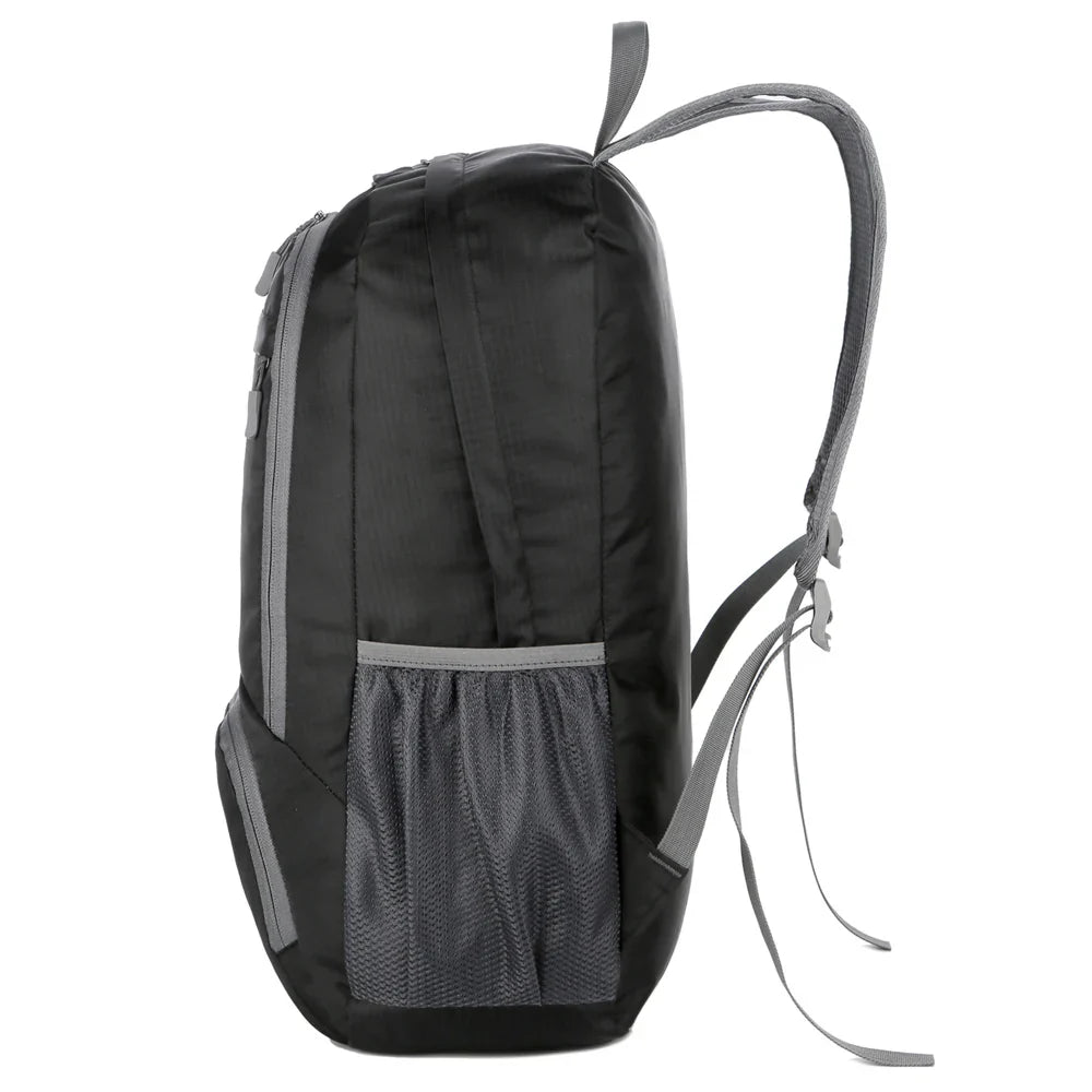 Lightweight Foldable Backpack - Waterproof Packable Daypack for Men & Women, Outdoor Travel, Hiking, Cycling & Camping Shoulder Bag